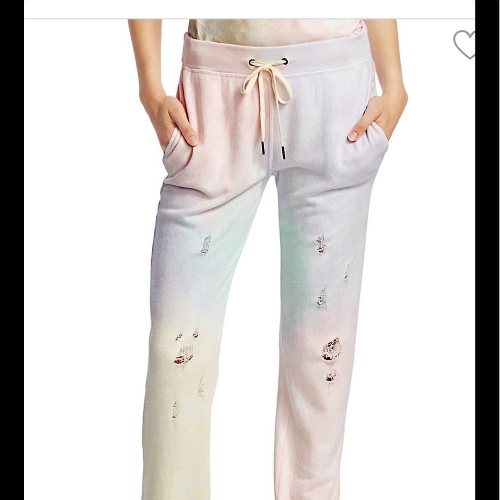 n:Philanthropy Derby distressed joggers